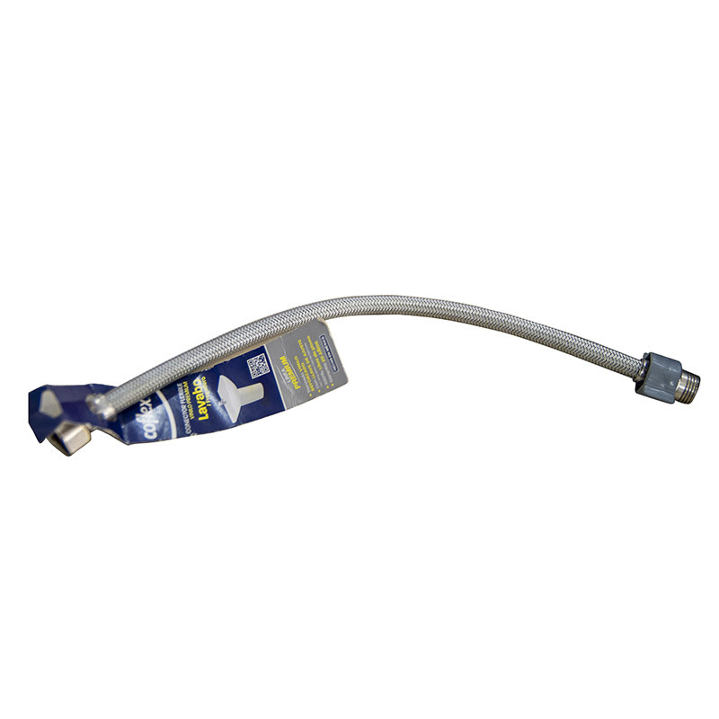 CONEXION FLEXIBLE VINILO GRIS 55CM COFLEX