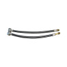 CONEXION MONOCOMANDO CROMO 30CM