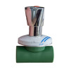 LLAVE DE PASO C/CAMPANA CROMADA 25 FUSION