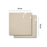 PORCELANATO BEIGE (1.44MTS) 60X60