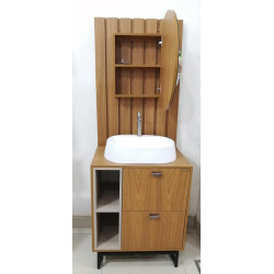 MUEBLE P/ BAÑO BALCAO GALTI FREIJO 0,65