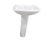 LAVATORIO C/ PEDESTAL CELITE FIT BLANCO