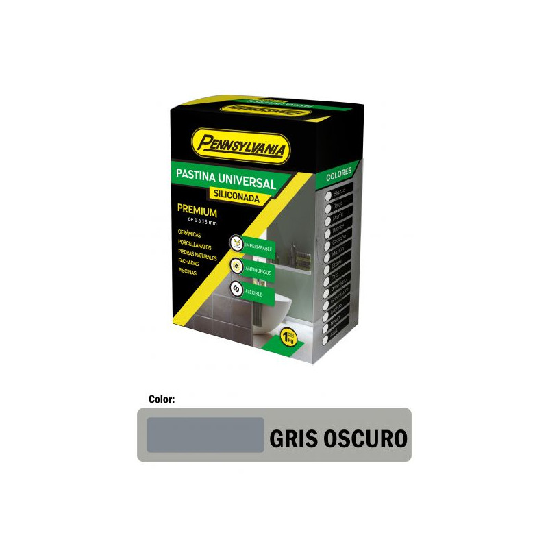 PASTINA PENNSYLVANIA SILIC GRIS OSC.1KG