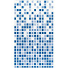 PISOS CERAL VITRAL AZUL "A" (2.22MTS) 32X57