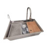 BACHA P/ COCINA GRIS KANON 7546C 750X460