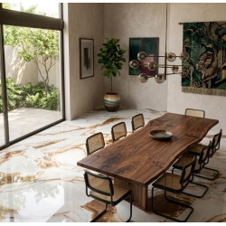 PISOS CERAL RECT TWIST BROWN "A" (2,98M) 62X120