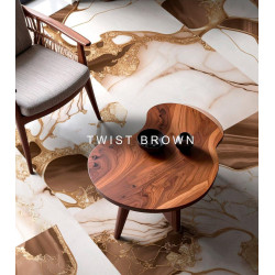 PISOS CERAL RECT TWIST BROWN "A" (2,98M) 62X120