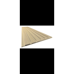 PERFIL RIPADO PVC BEIGE...
