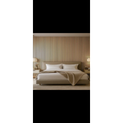 PERFIL RIPADO PVC BEIGE (2,70X0,25CM)  2281