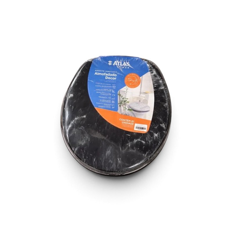 TAPA INODORO MÁRMOL NEGRO-ATLAS