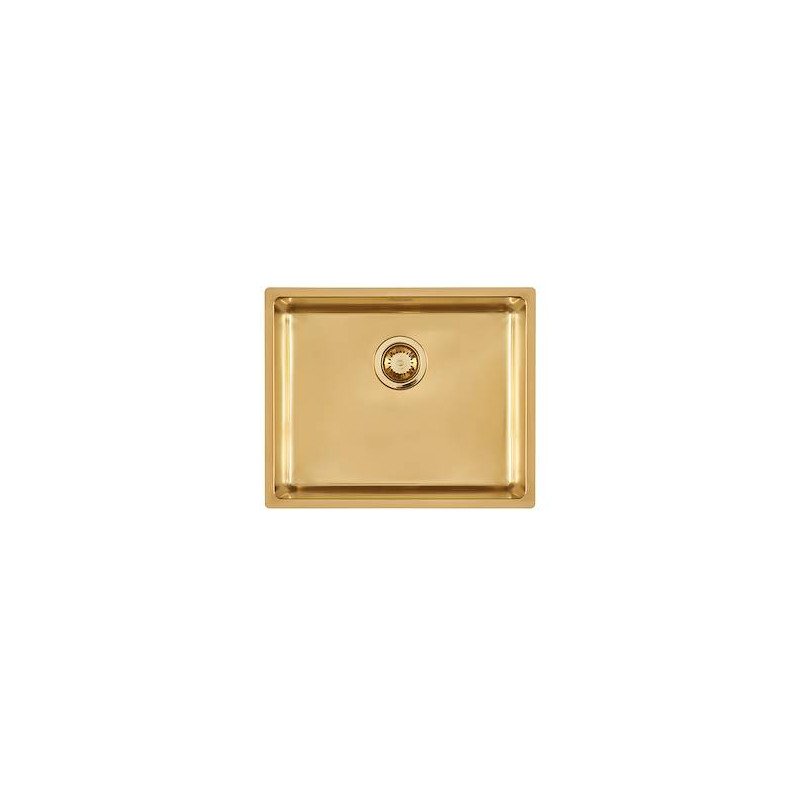 CUBA INOX EMB 52X42X20 CUAD VARENNA GOLD S/SOPAPA