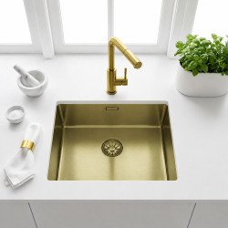 CUBA INOX EMB 52X42X20 CUAD VARENNA GOLD S/SOPAPA